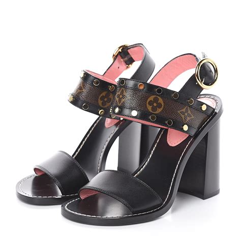 louis vuitton open toe sandals|louis vuitton high heel sandals.